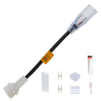Comnox - Aansluitkit 150mm 280mm 20mm - Zwart - Directe installatie - Comfortabel & Veilig - 150mm x 280mm - Comnox Accessoire