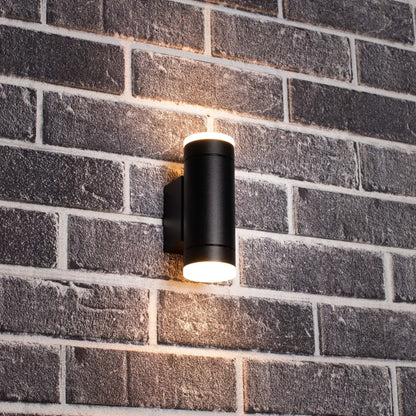 Comnox - LED's Light AllWeather Buitenlamp – Up & Downlight voor Oprit – IP44 Bescherming – GU10 fitting – Antraciet