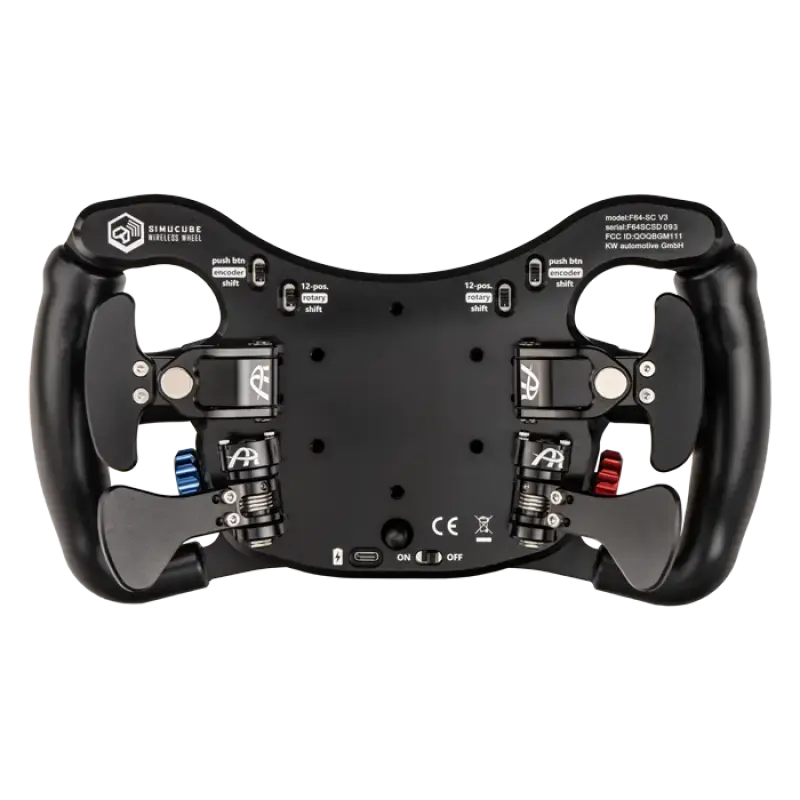 Ascher Racing F64-USB/Wireless V3 wheel