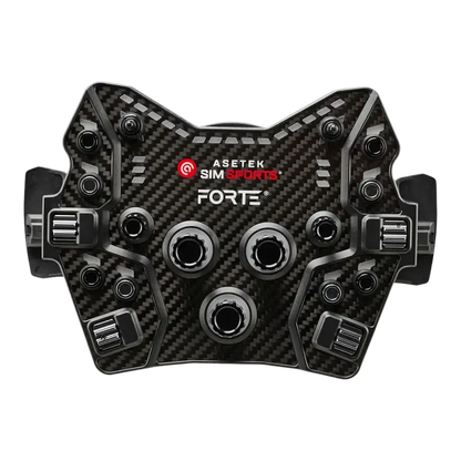 Asetek SimSports Forte GT Button Box - Maximale Controle - Carbon Fiber