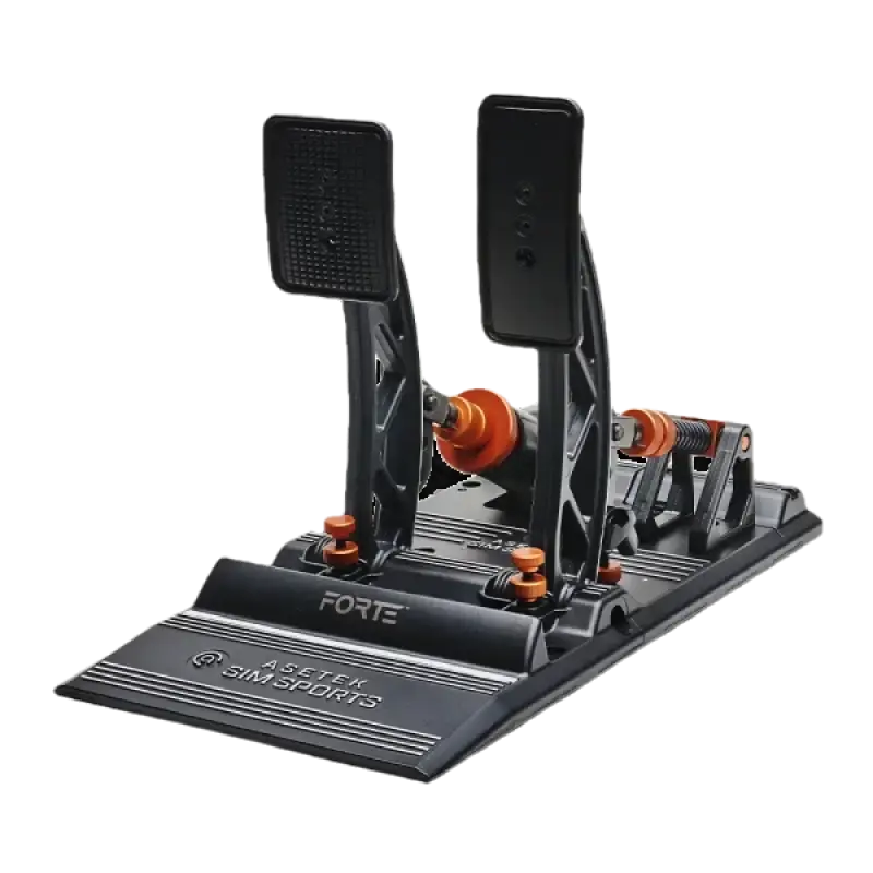 Asetek Simsports Forte™ Sim Racing Pedals Brake and Throttle