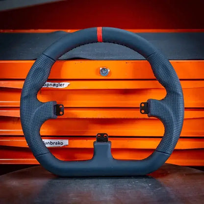 Asetek SimSports GT Closed D Black Leather Rim