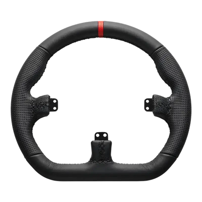 Asetek SimSports GT Closed D Black Leather Rim