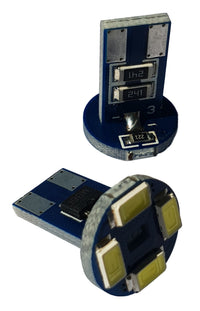 Comnox - Auto LEDlamp T10 - Binnenverlichting voor auto - Helder daglicht wit 6000K - 4-SMD LED - 12V DC