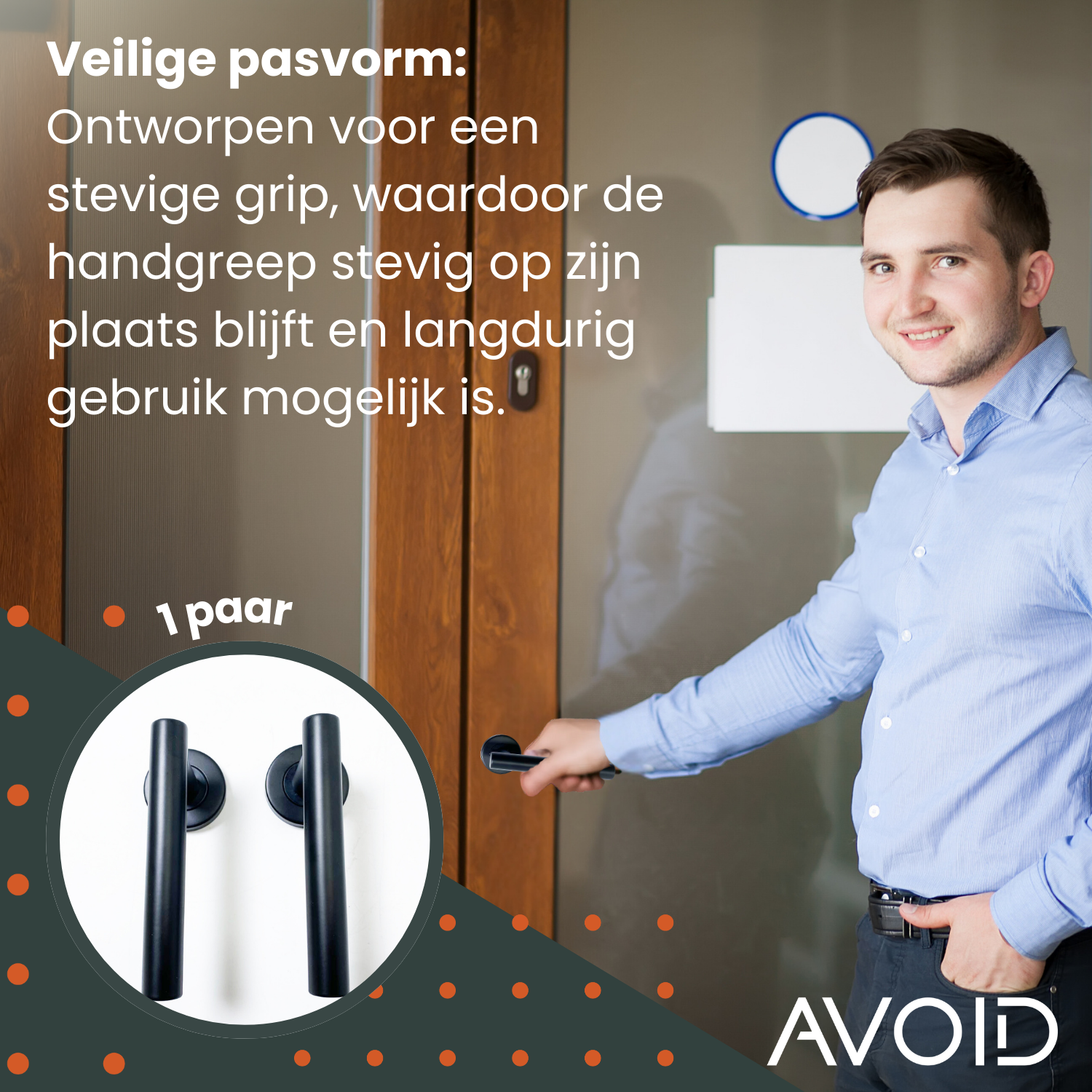 Zwart, mat afwerking met minimalistisch ontwerp. Geschikt voor moderne deuren, perfect voor een stijlvolle, functionele inrichting in woon- of kantoorruimtes.