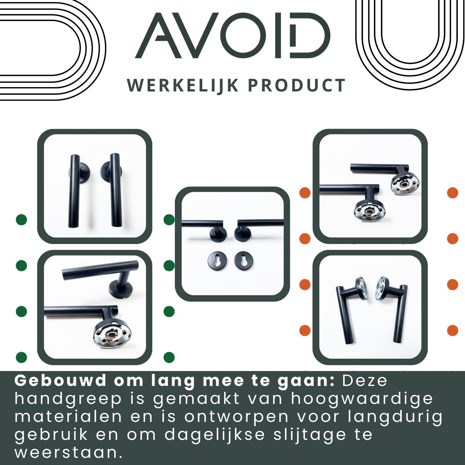 Zwart, mat afwerking met minimalistische T-vormige deurkrukken, geschikt voor moderne interieurs. Perfect voor minimalistische deuren en stijlvolle huisinrichting.