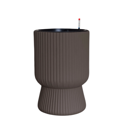 AVOID Tuscany bloempot met watergeefsysteem – khaki