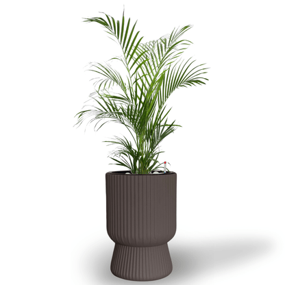 AVOID Tuscany bloempot met watergeefsysteem – khaki