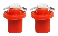 Comnox - B8.5d auto LED lamp - Rood dashboardlicht - 2 stuks