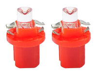 Comnox - B8.5d LED autolamp - Rood dashboardlicht - 2 stuks