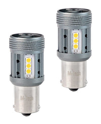 Comnox - BA15S 1156 LED set - Heldere amber verlichting - CANBUS 12V/24V