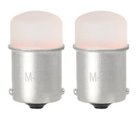 Comnox - BA15S - Rood autolamp set - Helder rood licht - Energiezuinig - 12V DC - LED - 2x 9-SMD LED