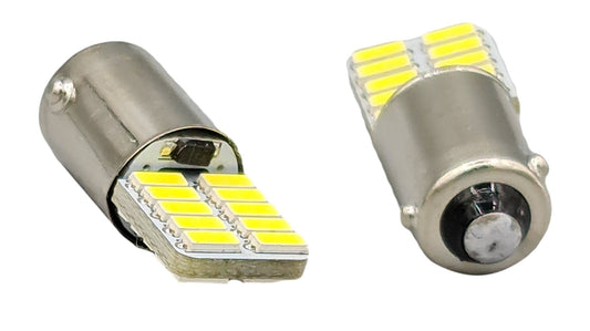Comnox - BAX9S - Auto Kentekenlicht LED - Heldere zichtbaarheid bij nacht - Energiezuinig - 20‑SMD daglichtwit 6000K - E27 - 12V DC