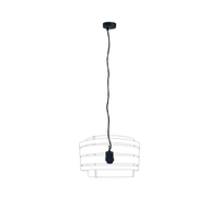 Comnox - Beam - Verstelbare hanglamp unit - Zwart met textiel kabel