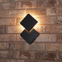 Comnox - Buitenlamp Wandarmatuur - Warm Licht en Flexibel - 1200lm Grijs