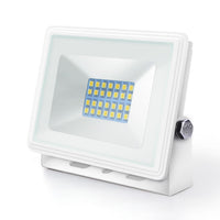 Comnox - Buitenlamp wit - Krachtige LED verlicht uw tuin & oprit - 1800 lumen koelwit licht - 20W - 4000K - IP65 - Wit