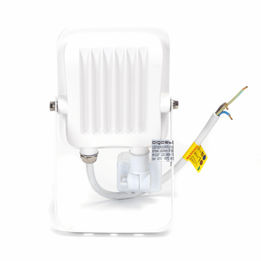 Comnox - Buitenlamp wit | LED 20W~200W traditionele verlichting | met IR-bewegingssensor | IP65 6500K 230V