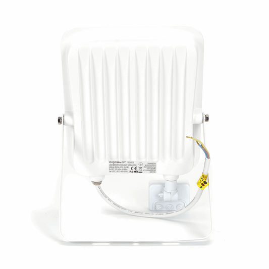 Comnox - Buitenlamp Wit met IR Bewegingssensor - Helder licht voor buiten - Automatische verlichting - 100W LED - 8900 Lumen - 6500K - IP65 - 21,7x32,3x5,6 cm