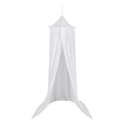 BukkitBow - Baby / Kinder Klamboe - Grijs/Roze/Wit - 230 cm Hoogte - 60 cm Diameter - 85g/m² Stofgewicht