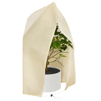 BukkitBow - Beschermingshoes voor Planten / Tuinplanten - Wintergewas bescherming - Cremé/Wit - Extra Stevig Materiaal