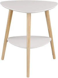 BukkitBow - Bijzettafel / Nachtkastje - Massief Hout - Maximaal 5kg Belastbaar - 50x40x55cm