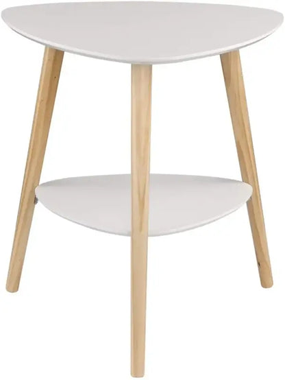 BukkitBow - Bijzettafel / Nachtkastje - Massief Hout - Maximaal 5kg Belastbaar - 50x40x55cm