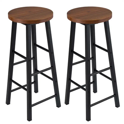 BukkitBow Bistro Barkrukken - Set van 2 - Industrieel Design