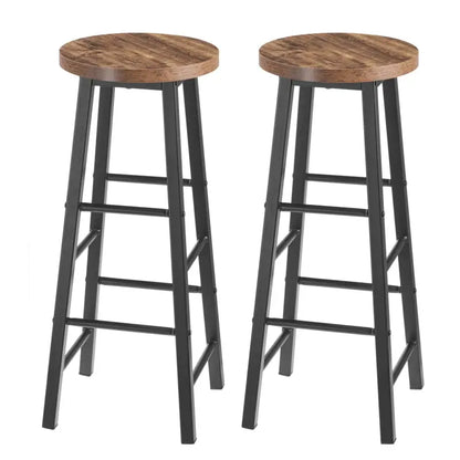 BukkitBow Bistro Barkrukken - Set van 2 - Industrieel Design