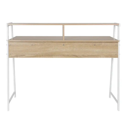 BukkitBow - Bureau met Houtlook en Hoge Opstapplank (56X115X71CM)