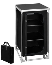 BukkitBow - Campingtafel - Oxford Doek en Aluminium - Met Opbergruimte - Draagbaar - Multifunctioneel