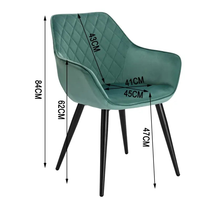 Comnox - BukkitBow Eetkamerstoel - Ergonomisch Comfort - 47 cm Zithoogte