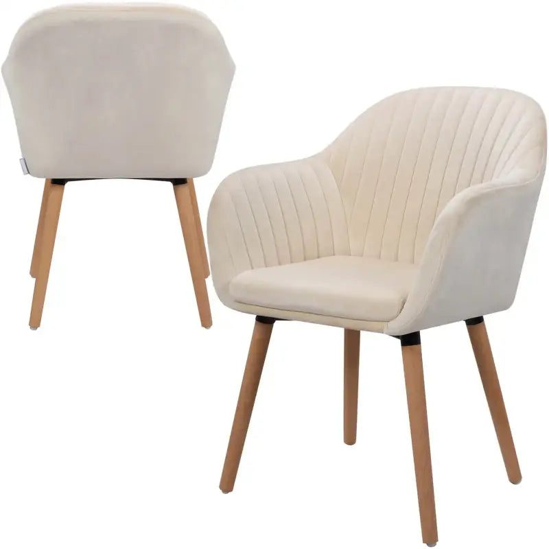 BukkitBow - Comfortabele Eetkamerstoelen - Ergonomisch Ontwerp - Duurzaam & Sterk - Multifunctioneel - Zithoogte: 44CM