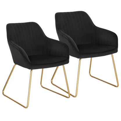BukkitBow Eetkamerstoelen - Ergonomisch Comfort - Set van 2