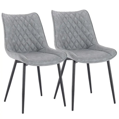 Comnox - BukkitBow Eetkamerstoelen - Ergonomisch Comfort - Set van 2