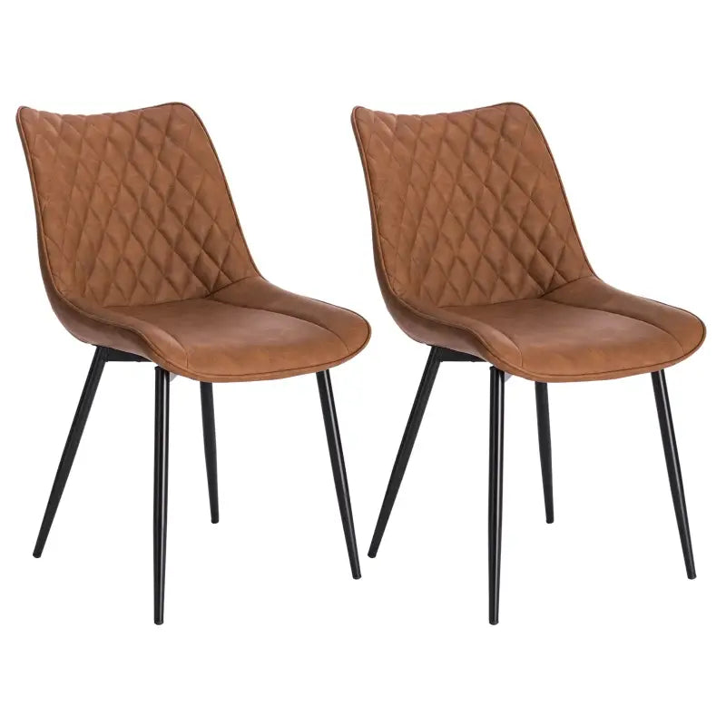 Comnox - BukkitBow Eetkamerstoelen - Ergonomisch Comfort - Set van 2