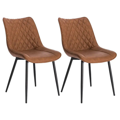 Comnox - BukkitBow Eetkamerstoelen - Ergonomisch Comfort - Set van 2