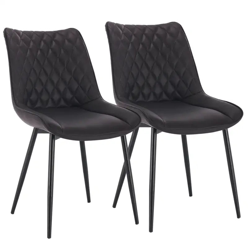 Comnox - BukkitBow Eetkamerstoelen - Ergonomisch Comfort - Set van 2
