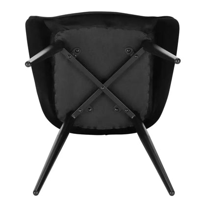 BukkitBow - Comfortabele Stoel - Stabiel Metalen Frame - Ergonomisch Ontwerp - Zithoogte: 48cm