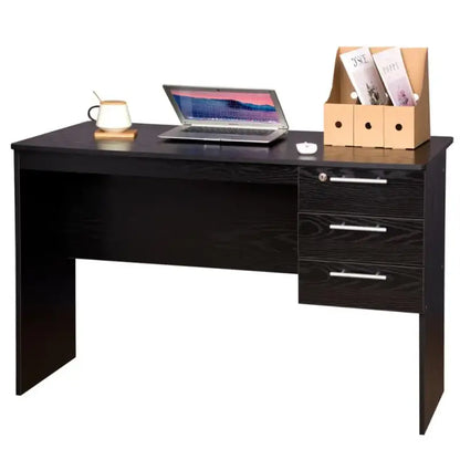 BukkitBow - Computer / Kantoor Bureau met Afsluitbare Ladeblok (60X120X75CM)