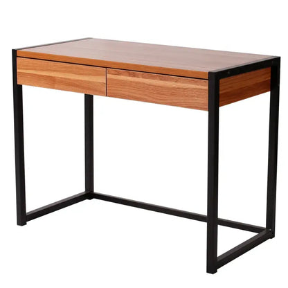 BukkitBow - Computertafel / Bureau - Metalen Frame - Met 2 Lades - 100x50x76cm