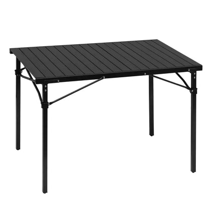 BukkitBow - Draagbare Campingtafel - 60kg Laadvermogen - Lichtgewicht 5.2kg - Opvouwbaar met Draagtas - 104x69x70cm