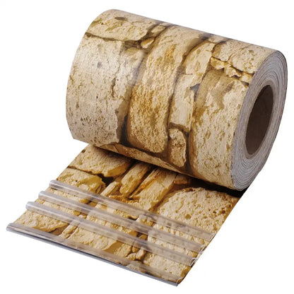 BukkitBow - Dubbelzijdig Privacyscherm- Rol met PC Folie voor Privay - UV-en Weersbestendig - 450g/m² - 35m x 19cm - Inclusief Bevestigings Clips