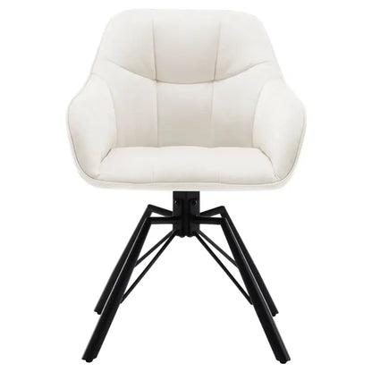 Comnox - BukkitBow Eetkamerstoel - Ergonomisch Comfort - 360 Graden Draaibaar