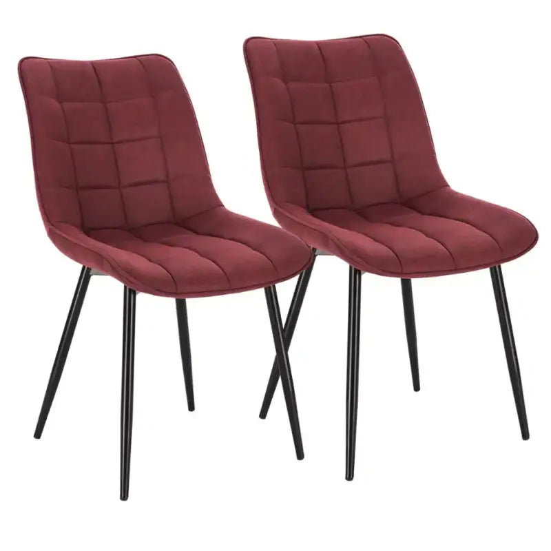 BukkitBow - Ergonomische Eetkamerstoelen - Set van 2 - 85,5 cm