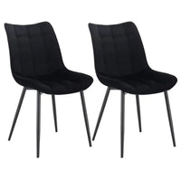 BukkitBow - Ergonomische Eetkamerstoelen - Set van 2 - 85,5 cm