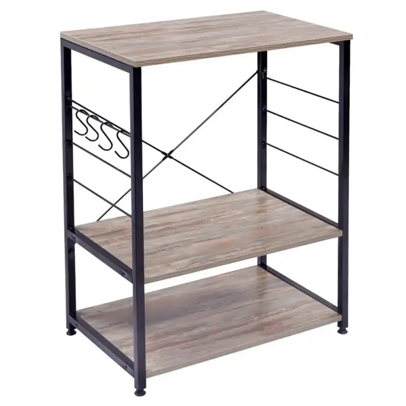 Comnox - BukkitBow Keukenkastje - Multifunctionele Magnetronkast met Haken - 40x60x82cm
