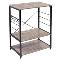 Comnox - BukkitBow Keukenkastje - Multifunctionele Magnetronkast met Haken - 40x60x82cm