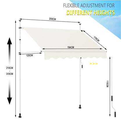 BukkitBow Klemluifel - Boorvrije Zonbescherming - Polyester met PA-coating