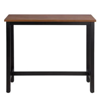 BukkitBow – Luxe Bartafel - Bartafel voor Binnen & Buiten – Metalen Bartafel – Rechthoekige Bar - 120x40x100 cm