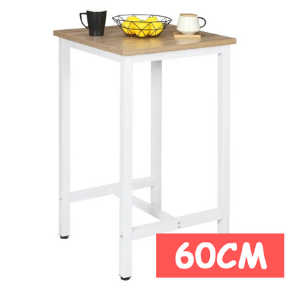 BukkitBow – Luxe Bartafel - Bartafel voor Binnen & Buiten – Metalen Bartafel – Vierkante Bar - 60x60x100 cm
